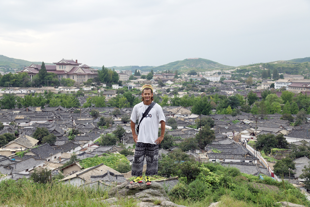 北朝鮮 開城の景色