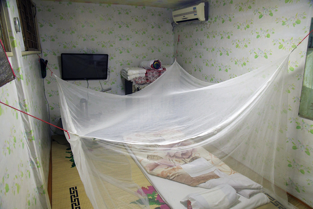 北朝鮮 開城のホテル ギャップがありました。